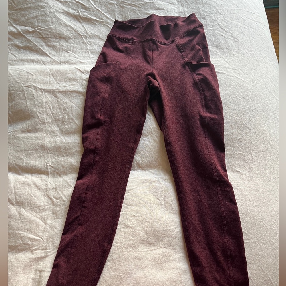 lululemon athletica softly suede pocket leggings